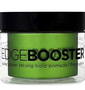 Style Factor Edge Booster Extra Shine Strong Hold Pomade, 3.38 oz Fresh Shine