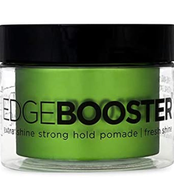 Style Factor Edge Booster Extra Shine Strong Hold Pomade, 3.38 oz Fresh Shine