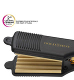 Gold N Hot Professional Ceramic Hair Crimper Iron, 2 Inch