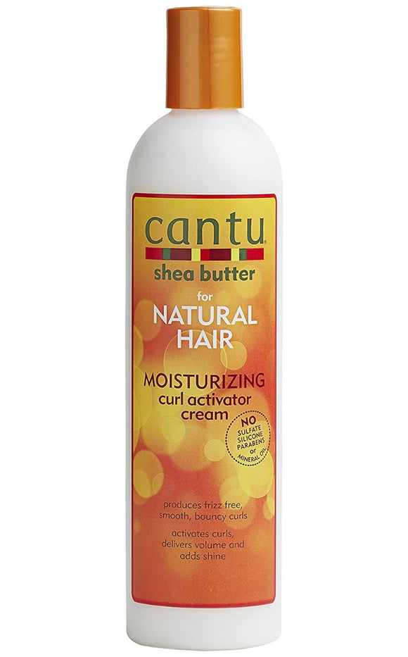 Cantu Shea Butter for Natural Hair Moisturizing Curl Activator Cream, 12oz