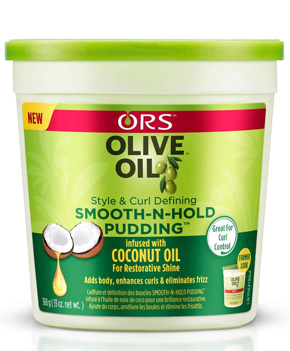 ORS Olive Oil Style and Curl Smooth-N-Hold Pudding , 13 oz