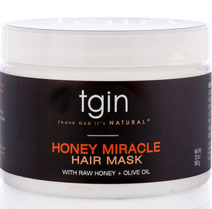 tgin Honey Miracle Hair Mask Deep Conditioner, 12oz