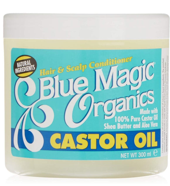 Blue Magic Organics Castor Oil, 12oz