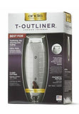 Andis 04710 Professional T-Outliner Beard/Hair Trimmer with T-Blade, Gray