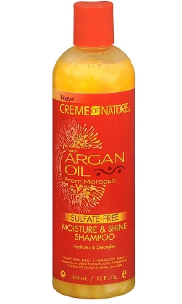 Creme Of Nature Argan Oil Moist Shampoo, 12oz