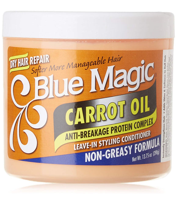 Blue Magic Carrot Oil Leave In Styling Conditioner, 13.75oz