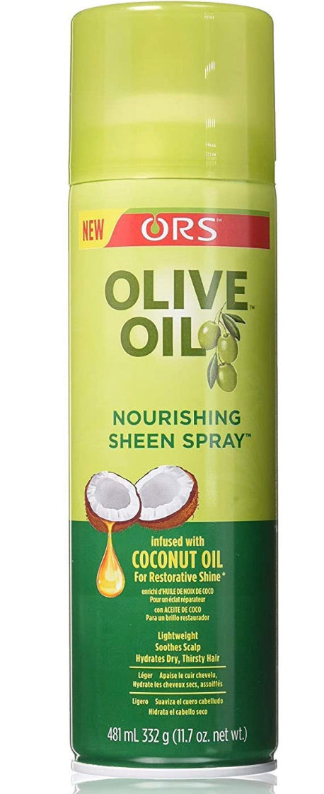 Ors Olive Oil Nourishing Sheen Spray, 11.7oz