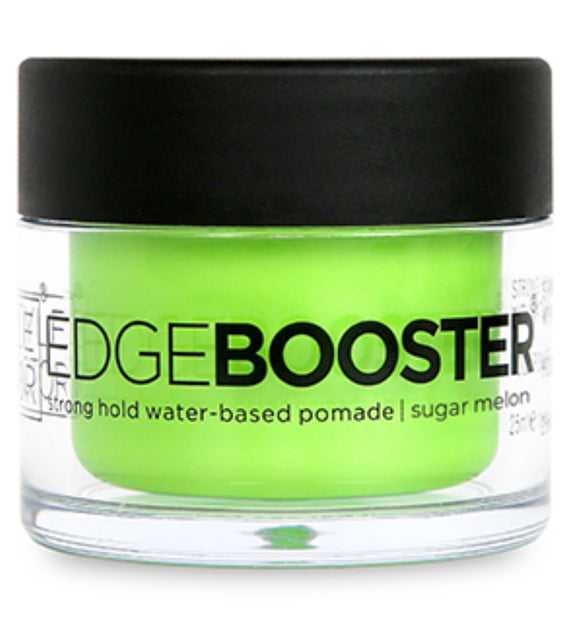 Style Factor Edge Booster Strong Hold Water-Based Pomade, 3.38oz Sugar Melon Scent