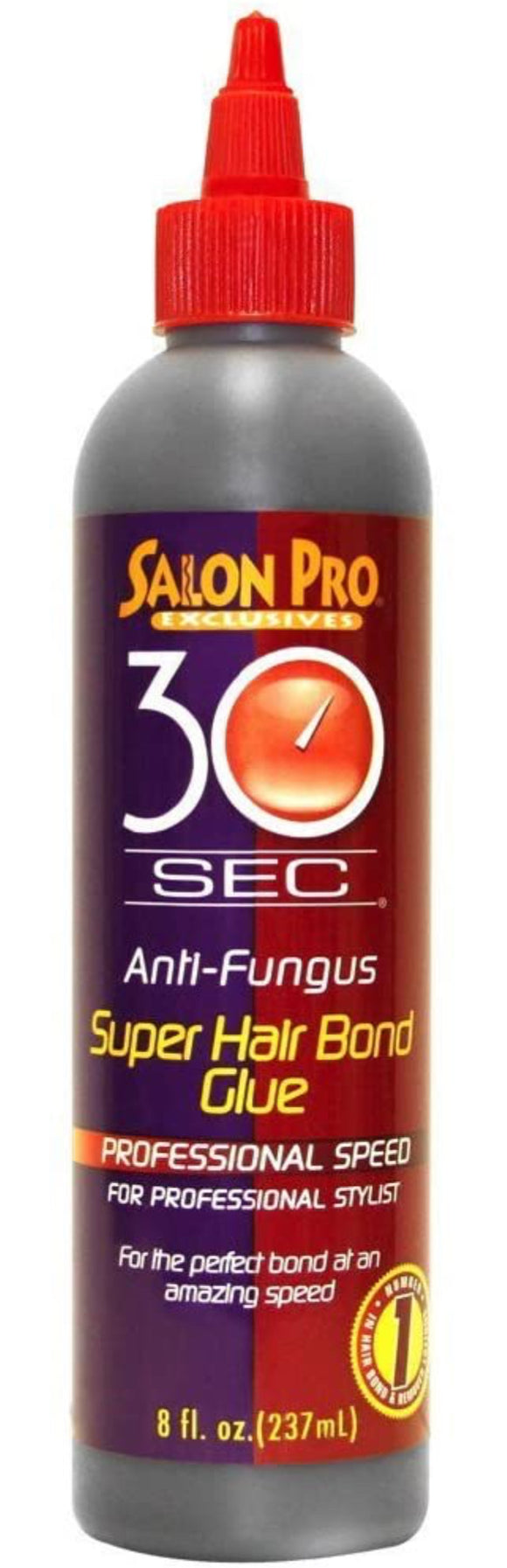Salon Pro 30 Second Glue, 8oz