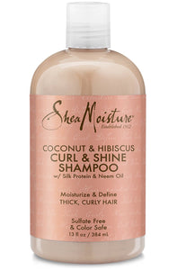 Shea Moisture Coconut Hibiscus Curling Shampoo 13 oz