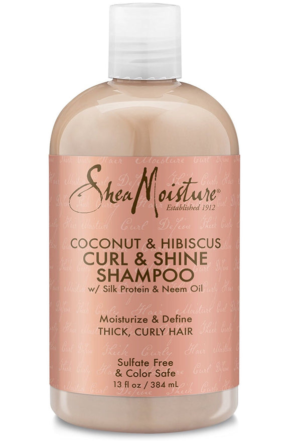 Shea Moisture Coconut Hibiscus Curling Shampoo 13 oz