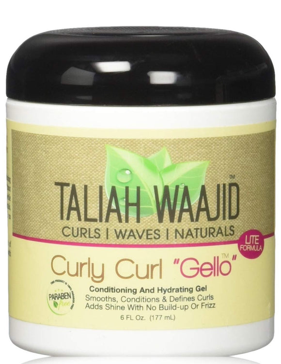 Taliah Waajid Curly Curl Gelo, 6oz