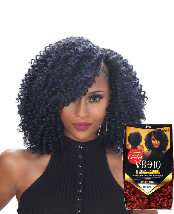 Royal Zury Synthetic Hair Crochet Braids V8.9.10 Water Wave 1Pack Enough