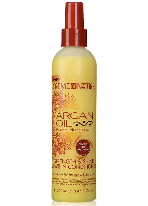 Creme of Nature with argan oil - Strength & Shine Leave-In Conditioner, 8.45oz