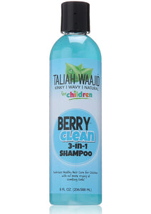Taliah Waajid Kinky Wavy Natural Clean Three in One, Berry, 8oz