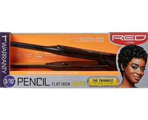 Red by Kiss Pencil Flat Iron FI030