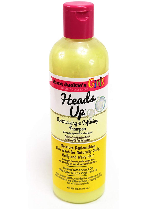 Aunt Jackie's Girls Heads Up Shampoo, 12oz