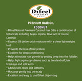 Difeel Premium Natural Coconut Oil 2.5oz