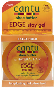 Cantu Extra Hold Edge Stay Gel, 2.25oz