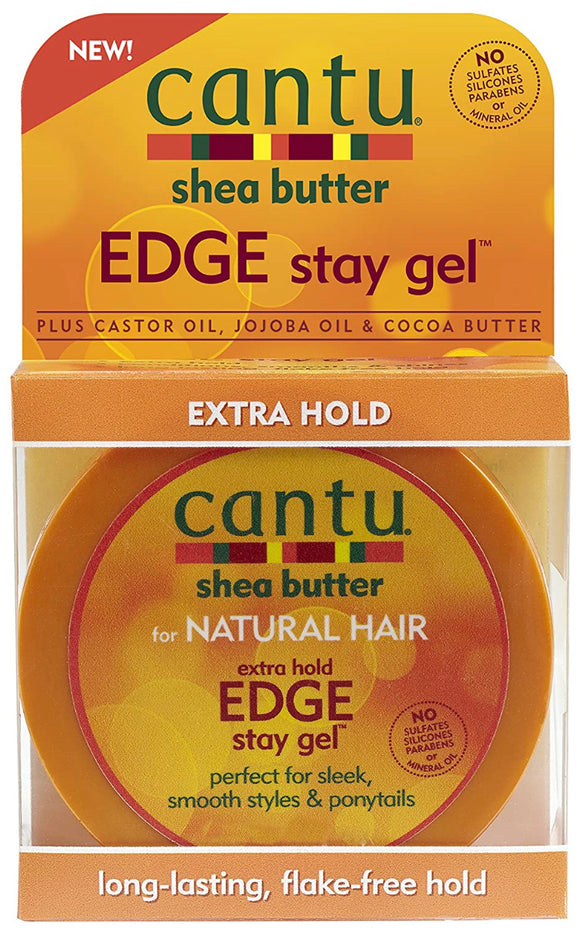 Cantu Extra Hold Edge Stay Gel, 2.25oz
