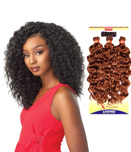Sensationnel Synthetic Hair Crochet Braids African Collection 3X Pre Looped Snap Braid Out 12"