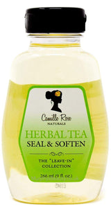 Camille Rose Naturals Herbal Tea Seal & Softening Leave-In Hair Conditioner, 9oz