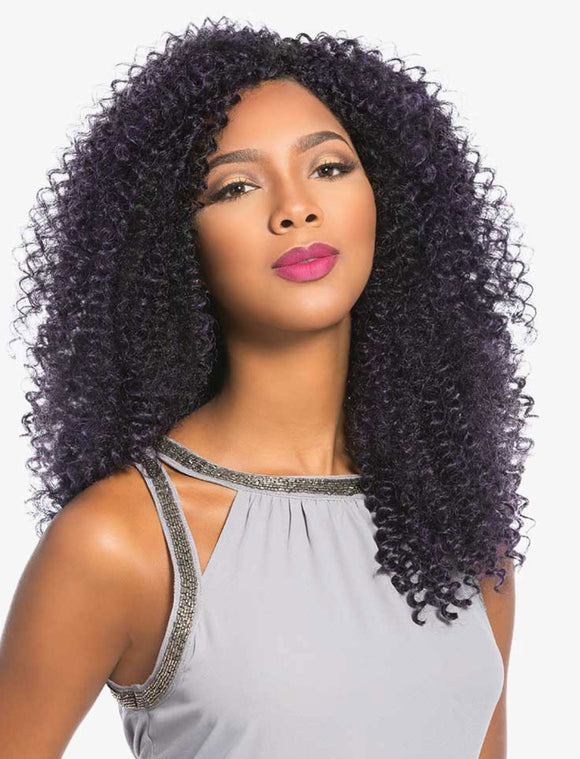 Xpression Synthetic Crochet Braid Jerry Curl 14” 3pcs