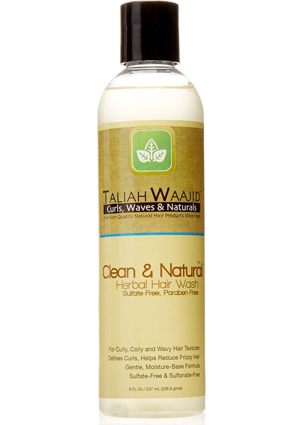 Taliah Waajid Curls, Waves and Naturals Herbal Hair Wash, 8 oz