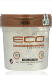 Ecoco Eco Style Gel - Coconut Oil - Adds Luster And Moisturizes Hair - Weightless Styling And Superior Hold - Prevents Breakage And Split Ends - Promotes Scalp Health - For All Hair Types - 16 Oz