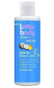 Lottabody Coconut Shea Oil Sleek Me Blowout Lotion, 8 Oz.