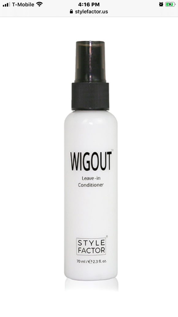 Style Factor Wig Out Leave In Conditioner, 2.3 oz