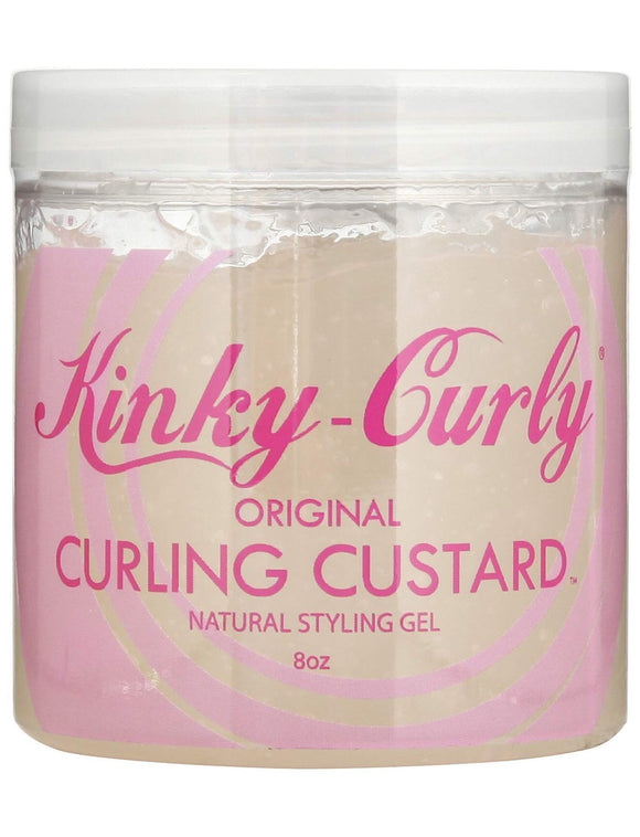 Kinky Curly Curl Custard Gel, 8 oz