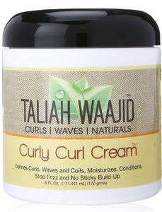 Taliah Waajid Curly Curl Cream, 6oz