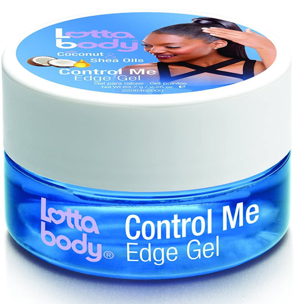 Lotta Body Coconut Shea Oils Control Me Edge Gel, 2.25oz
