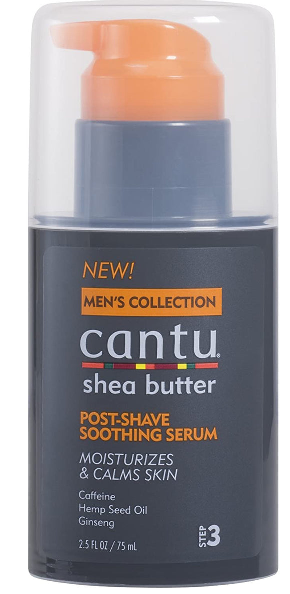Cantu Men's Shea Butter Post Shave Soothing Serum, 2.5oz