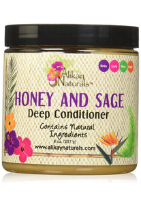 Alikay Naturals Honey & Sage Deep Conditioner, 8oz
