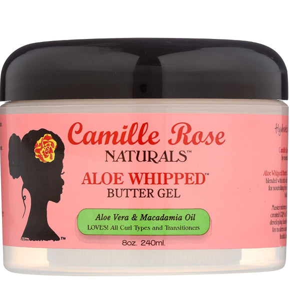 Camille Rose Naturals Aloe Whipped Butter Gel, 8oz