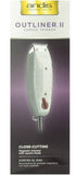 Andis 04603 Professional Outliner II Square Blade Trimmer, Gray
