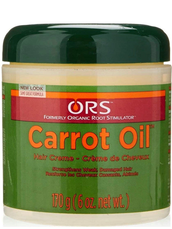 Ors Carrot Oil Strengthens Weak & Damaged Hair, 6oz