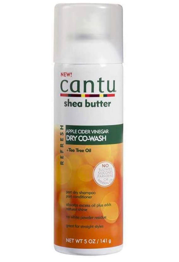 Cantu Refresh Dry Co-wash with Apple Cider Vinegar and Tea Tree Oil, 5oz