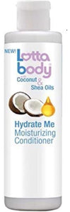 Lotta Body Hydrate Me Moisturizing Conditioner with Coconut & Shea Oils, 10oz