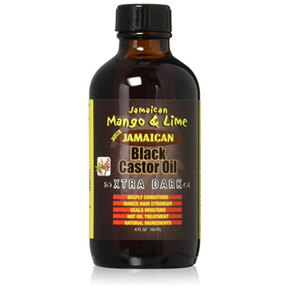 Jamaican Mango & Lime Black Castor Oil Xtra Dark 4 oz