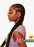 3X X-PRESSION PRE-STRETCHED BRAID 58″