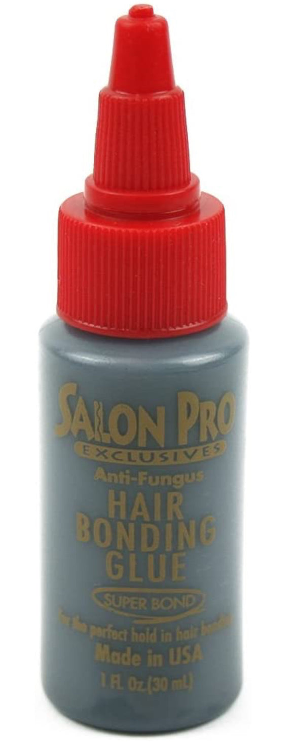 Salon Pro Hair Bonding Glue Black, 1oz